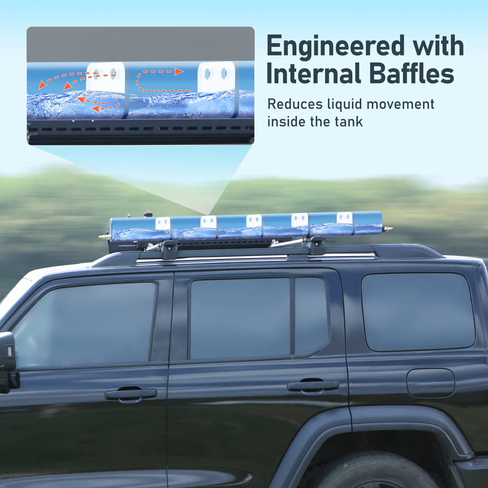 Roof Rack Water Tank