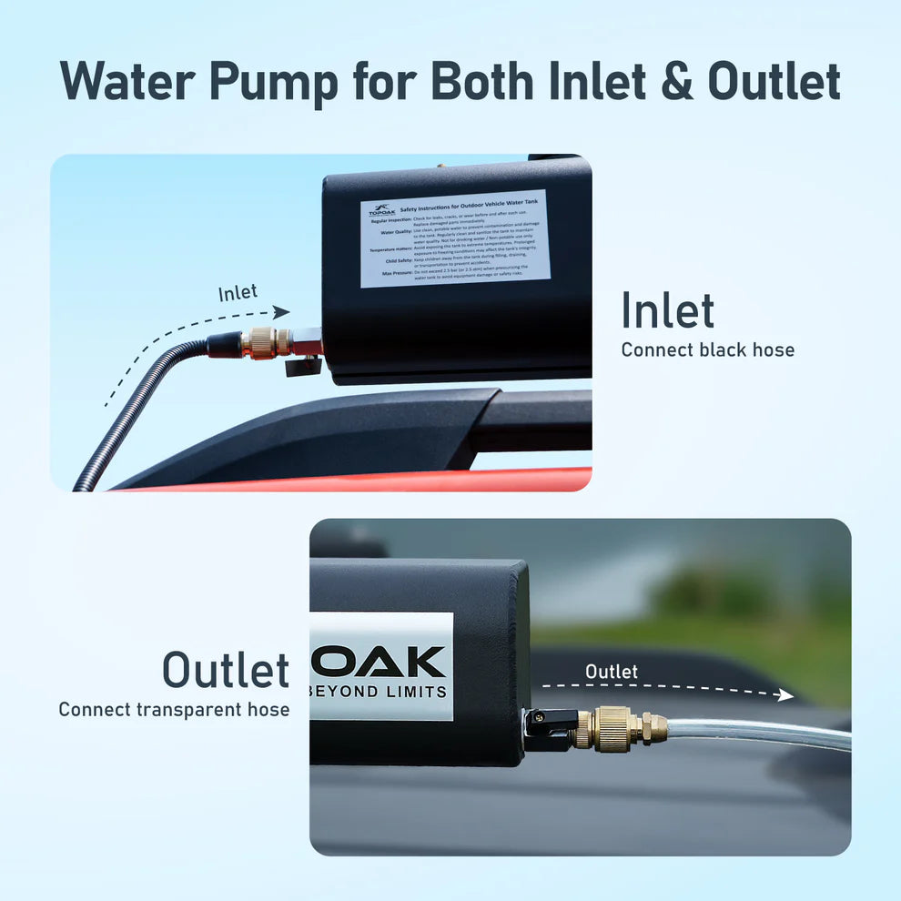 Roof Rack Water Tank